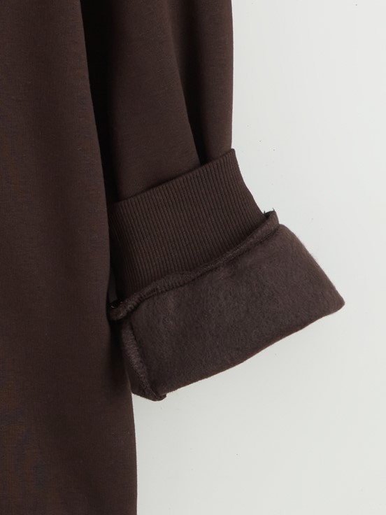 Sweatshirt KAHVERENGİ