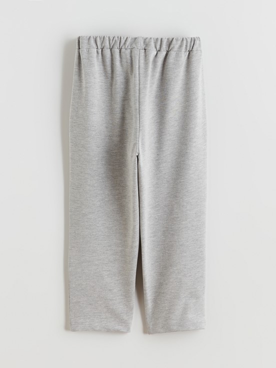 Beli Lastikli Erkek Bebek Eşofman Altı GRİ MELANJ