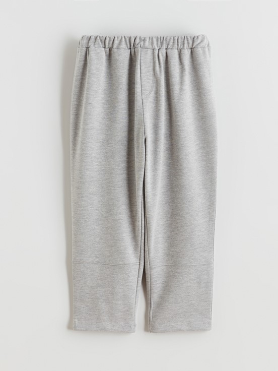 Beli Lastikli Erkek Bebek Eşofman Altı GRİ MELANJ