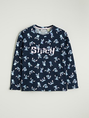 Pijama Takım LACİVERT BASKILI