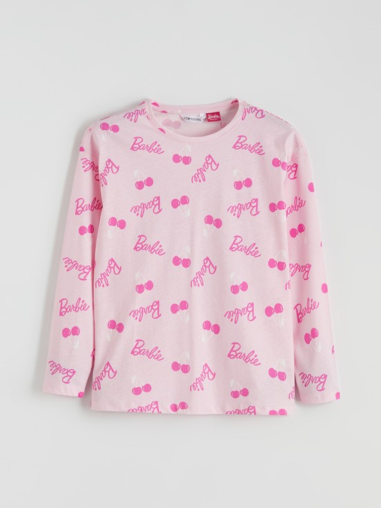 Pijama Takım PEMBE BASKILI