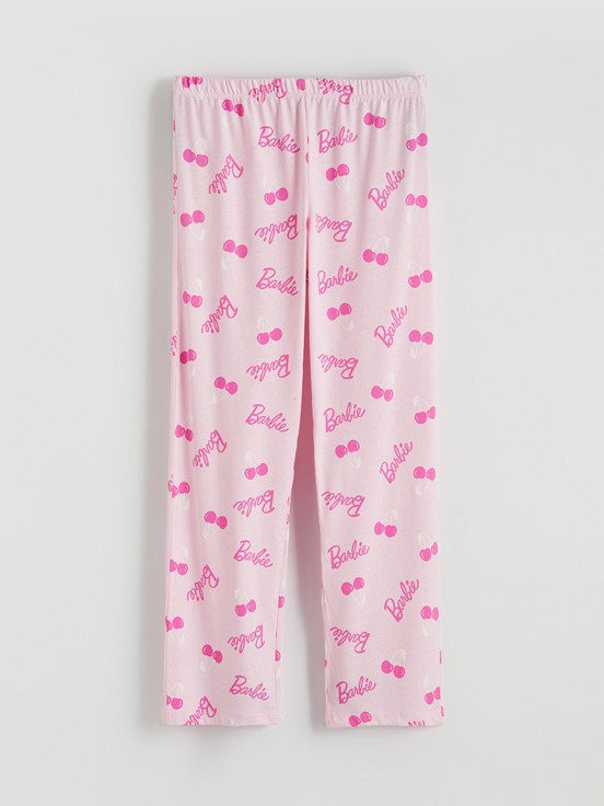 Pijama Takım PEMBE BASKILI