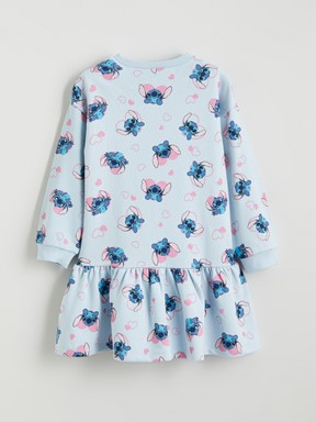 Elbise AÇIK MAVİ BASKILI