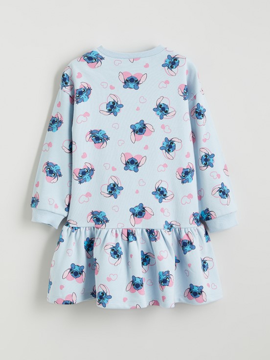 Elbise AÇIK MAVİ BASKILI