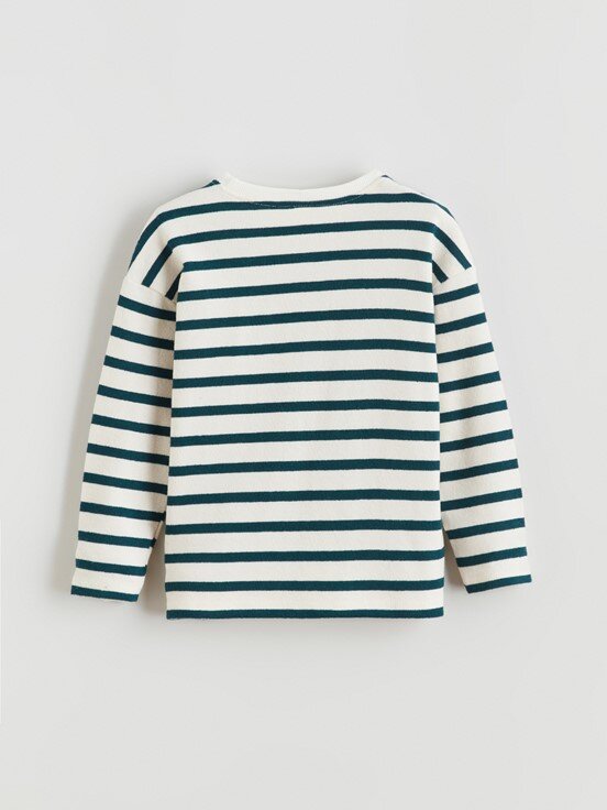 Tişört KOYU YEŞİL ÇİZGİLİ