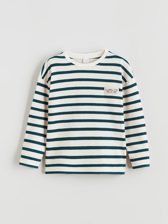 Tişört KOYU YEŞİL ÇİZGİLİ