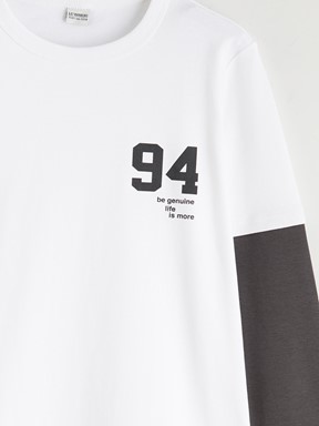 Tişört BUXE BEYAZI