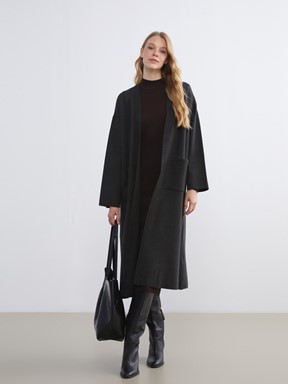 Hırka KOYU KAHVERENGİ