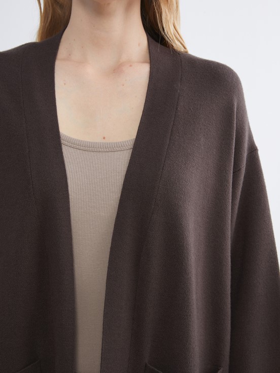 Hırka KOYU KAHVERENGİ