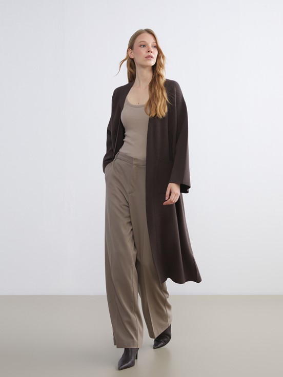 Hırka KOYU KAHVERENGİ