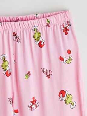Pijama Takım PEMBE BASKILI
