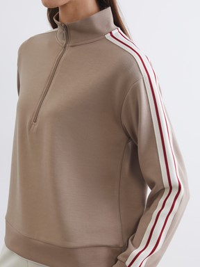 Sweatshirt AÇIK KAHVERENGİ