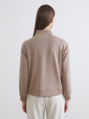 Sweatshirt AÇIK KAHVERENGİ