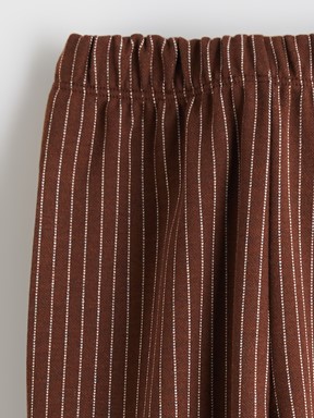 Pantolon KAHVERENGİ ÇİZGİLİ