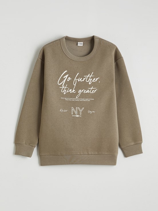 Sweatshirt KOYU BEJ