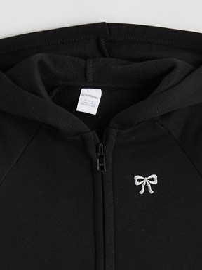 Fermuarlı Sweatshirt YENİ SİYAH