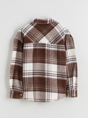 Gömlek AÇIK KAHVERENGİ EKOSELİ