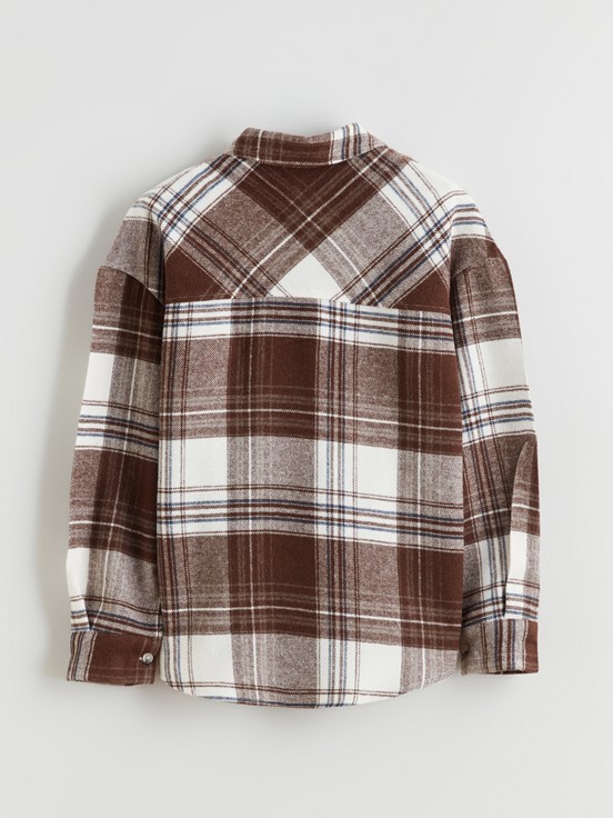 Gömlek AÇIK KAHVERENGİ EKOSELİ