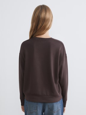 Sweatshirt KAHVERENGİ