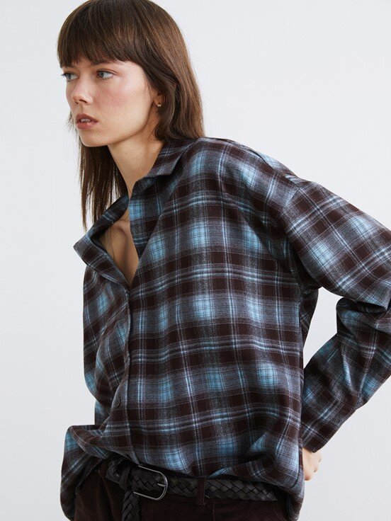 Gömlek MAVİ EKOSELİ