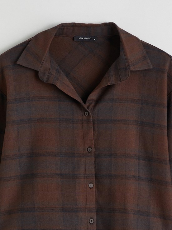 Gömlek SİYAH EKOSELİ