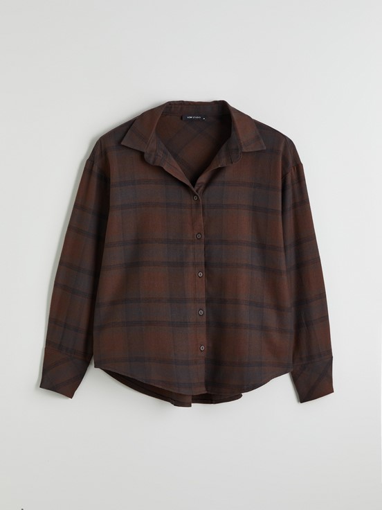 Gömlek SİYAH EKOSELİ