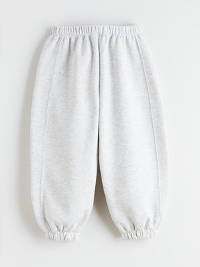 Beli Lastikli Kız Çocuk Jogger Eşofman Altı AÇIK KAHVERENGİ