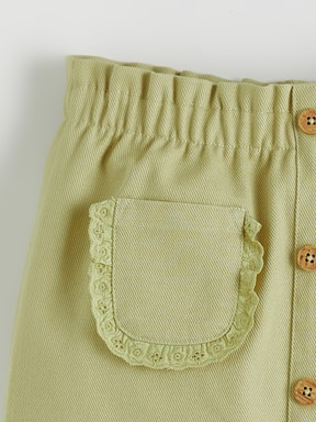 Etek AÇIK ZEYTİN YEŞİLİ