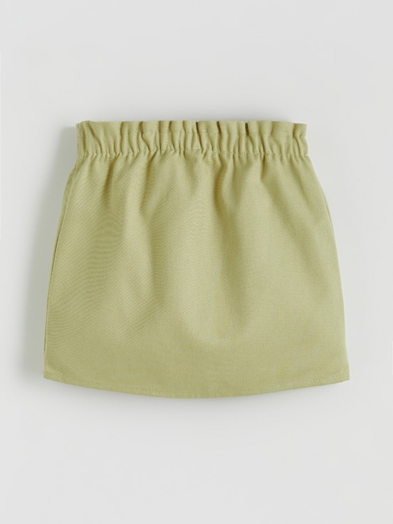 Etek AÇIK ZEYTİN YEŞİLİ