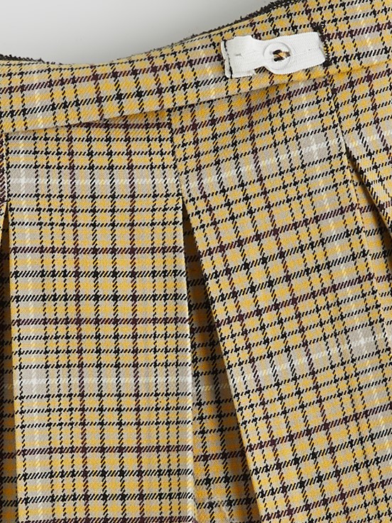 Etek AÇIK KAHVERENGİ EKOSELİ