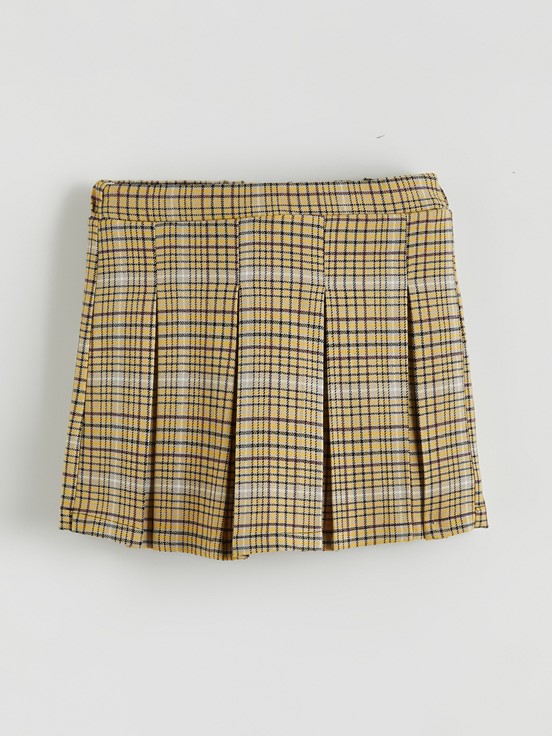 Etek AÇIK KAHVERENGİ EKOSELİ