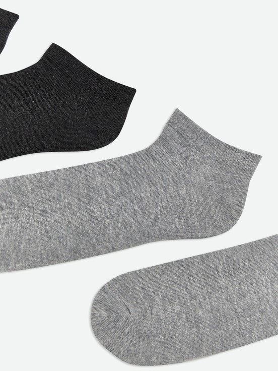 Patik Çorap KARIŞIK RENK İPLİĞİ BOYALI