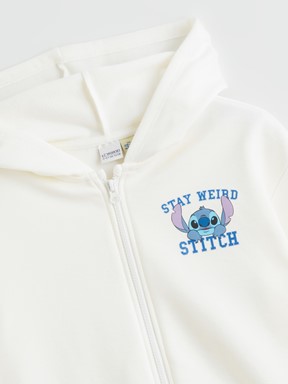 Fermuarlı Sweatshirt EKRU