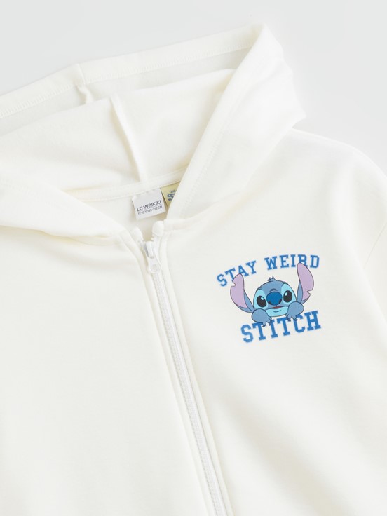 Fermuarlı Sweatshirt EKRU