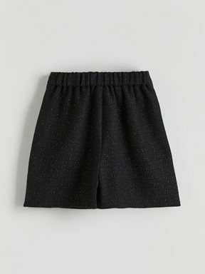 Şort Etek YENİ SİYAH