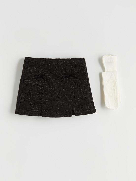Şort Etek YENİ SİYAH