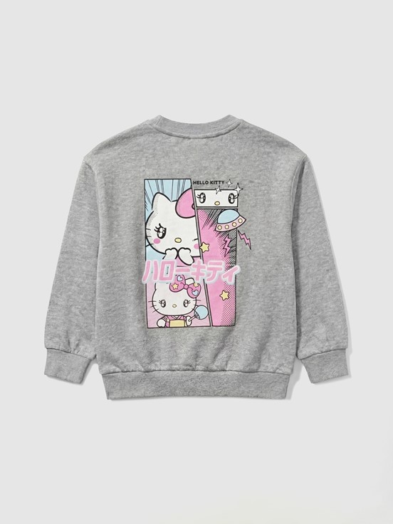 Sweatshirt GRİ MELANJ
