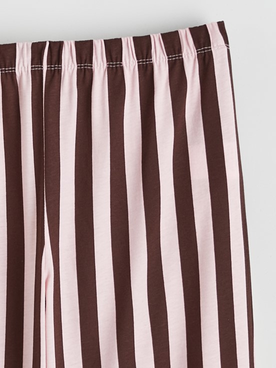 Pijama Takım PEMBE BASKILI