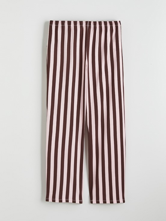 Pijama Takım PEMBE BASKILI