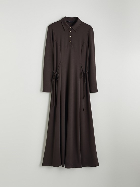 Elbise KOYU KAHVERENGİ