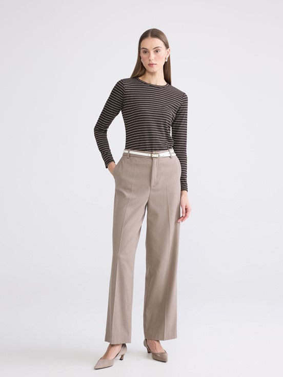 Body KAHVERENGİ ÇİZGİLİ