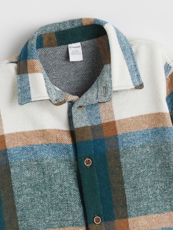 Gömlek YEŞİL EKOSELİ