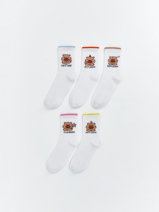 Soket Çorap OPTİK BEYAZ