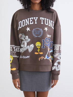 Sweatshirt KAHVERENGİ