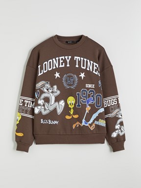 Sweatshirt KAHVERENGİ