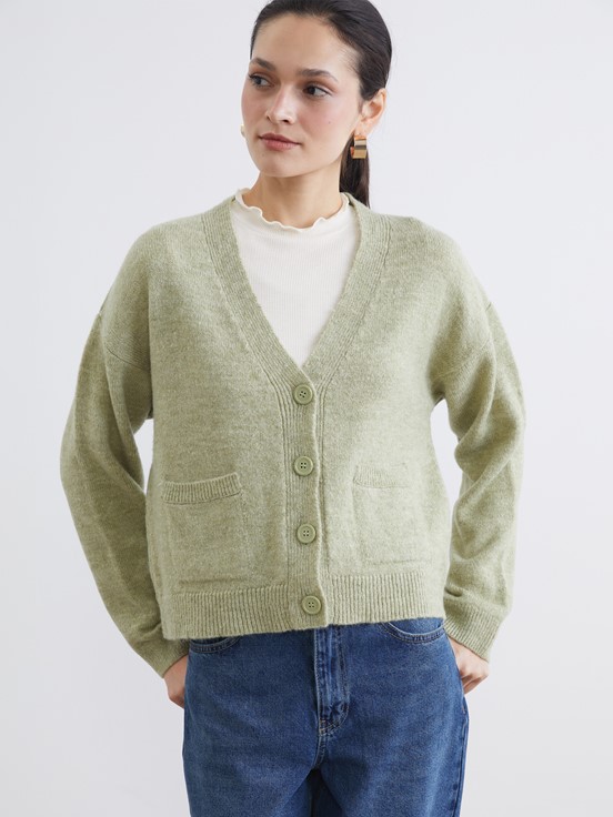 Hırka AÇIK YEŞİL