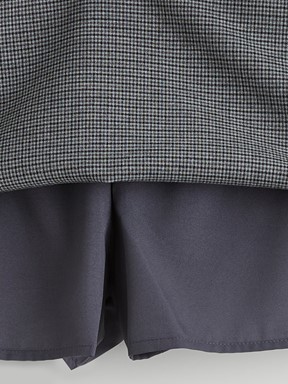 Şort Etek GRİ EKOSELİ