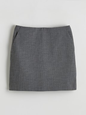 Şort Etek GRİ EKOSELİ