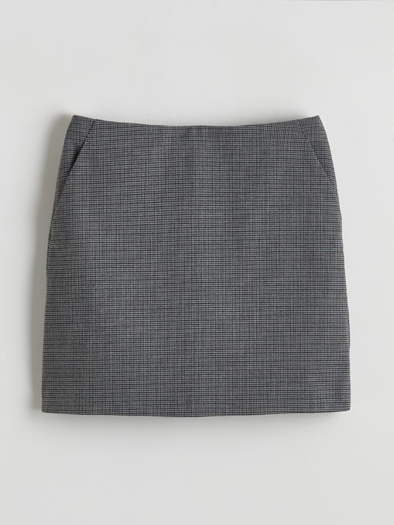 Şort Etek GRİ EKOSELİ