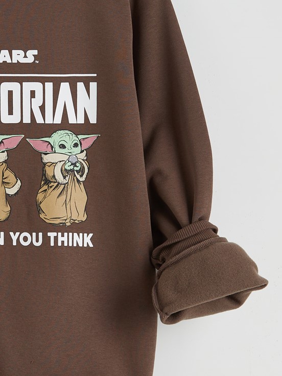 Sweatshirt KAHVERENGİ